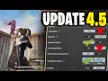 New Update 4 5 Best Settings Sensitivity to Improve Headshots and Hip-Fire PUBG MOBILE BGMI