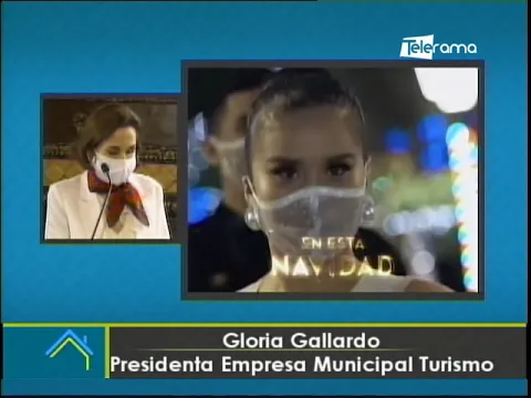 Iluminación de plazas y calles entre otras actividades por navidad en Guayaquil