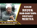 Download Lagu Hukum Rujuk Diam Diam Tanpa Diketahui Mertua  ||  Ust. Abu Fatiah Al Adnani