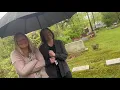 The funeral of Sarah Hyman - 44 years after her death