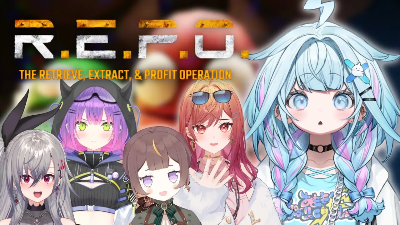 【R.E.P.O.】ドキドキだ〜！#ホロREPO【水宮枢／FLOW GLOW】#hololiveDEV_IS