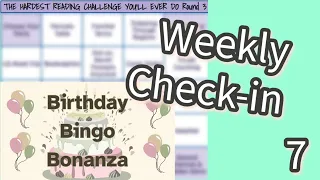 Bingo Boards Weekly Check-in 7 HRCYED and Birt ay Bingo Bonanza