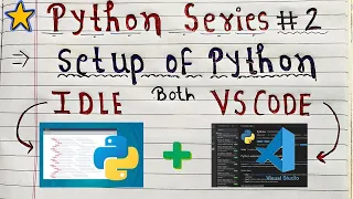 How to Setup Python in Both IDLE and VSCode Python Programming Tutorials Code Hacker