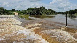 Rio Jaguaribe (ATUALIZAÇÃO) 🚨 Níveis do Rio Cariús e Rio Bastiões Hoje - 12/03/2025