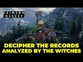 Decipher the Records Analyzed by the Witches Wings of Iron Crimson Desert