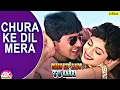 Lagu Chura Ke Dil Mera - 4K VIDEO | Akshay \u0026 Shilpa | Main Khiladi Tu Anari | Kumar Sanu \u0026 Alka Yagnik