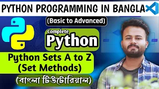 Sets in Python Set Methods and Operations in Python Lecture-25