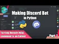 Discord Bot Python Changing the default help command to Embed