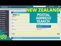 New Zealand Address Postal Search