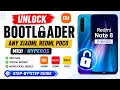 Unlock Bootloader of ANY Xiaomi Redmi POCO Redmi Note 8 Ginkgo Step-by-Step Guide