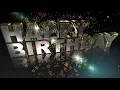 Style Intro Happy Birthday