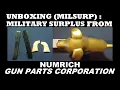 UNBOXING 113 NUMRICH GUN PARTS CORPORATION M-31 SUOMI 9mm magazines Single Action Walnut Grips