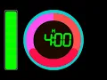 BCG 4 Hours Countdown LED Circle Hour Minute with Progress Bar Remix BCG - REN TV 2006-2007 Clock
