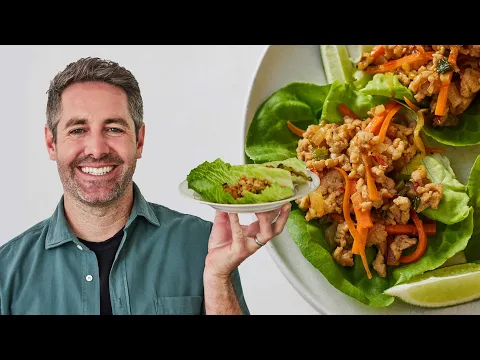 Thai Chicken Lettuce Wraps