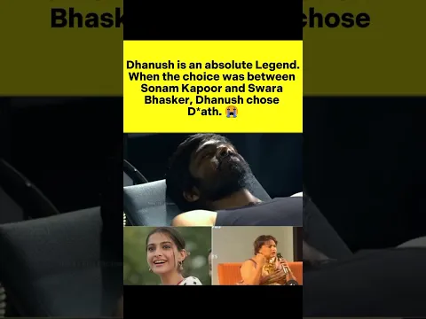 Dhanush is an absolute Legend.
