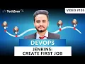 DevOps Tutorial Jenkins Create First Jenkins Job Build Triggers Workspaces 2025