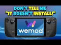 WeMod Steam Deck In Depth Installation for People Who Can t Get DotNet Framework 4 8 Installed