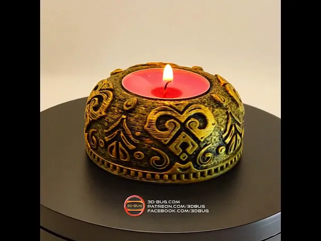 Tealight Holder 002 video thumbnail