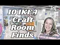 10 IKEA Craft Room Must-Haves Including a Few Surprising Ones