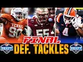 Top Defensive Tackles in the 2024 NFL Draft DT Rankings