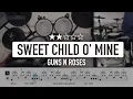 Download Lagu [Lv.04] Sweet Child O' Mine - Guns N Roses (★★☆☆☆) Rock Drum Cover, Tutorial