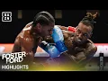 O Shaquie Foster vs Ray Ford Fight Highlights