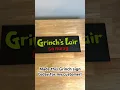 Time for Grinch decor Handmade wood sign