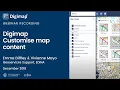 Digimap - Customise map content