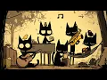 Download Lagu Better rest brings better results - Relaxing Black Cats \u0026 Groove Jazz Night -