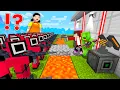 Download Lagu JJ \u0026 Mikey Security House vs SQUID GAME in Minecraft - Maizen Challenge