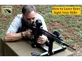 How to Laser Bore Sight a Rifle