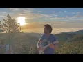 Amazing inversion sunrise w/ clawhammer banjo