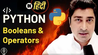 Booleans Operators in Python Python Hindi Lecture