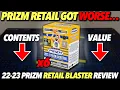 What has happened to Prizm Retail 2022-23 Panini Prizm Basketball Retail Blaster Box Review x6