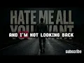 Broken Trails - Hate Me All You Want ( Lyric video )