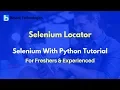Selenium Locator Selenium With Python Tutorial For Beginners