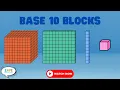 Let s Learn Base 10 Blocks Math for Kids Grade 1 Numbers Zape Learning App