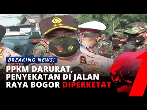 PPKM Darurat Hari Ke-3 Sebabkan Kemacetan Parah di Pos Penyekatan DKI Jakarta