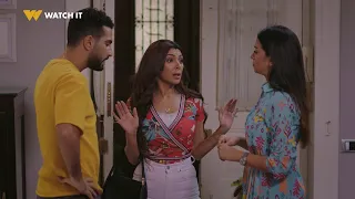 إيجار قديم ريهام مصممة تهين ليلى لكن المرة دي طارق جاب آخره و قرر ما يسكتش 