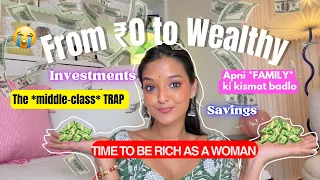 Why you're NOT *rich* as a WOMAN❌😭STOP✋🏼being POOR💔Financial Tips