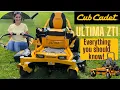 MUST WATCH Everything you Need to Know Cub Cadet ULTIMA ZT1 54 ZERO TURN MOWER FULL REVIEW Demo