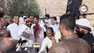  افراح شباب السبوع ليلة كف العريس سعود عزالدين تكروني الفنان سيد جاد  عرب العقيلات      دندنها