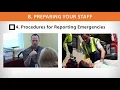 Emergency Action Preparedness Checklist