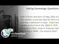 Asking Genealogy Questions and Getting Answers Ancestry