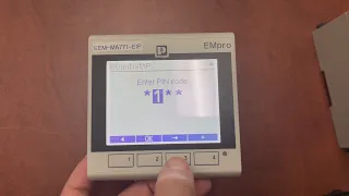 EEM MA771 EIP Multifunctional Energy Measuring Device P1 Network Configuration 