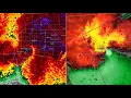 Radar Loop - Destructive Tornado in Appleton WI 11 00
