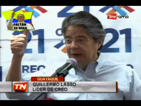 Lasso enviará nueva pregunta al CNE sobre reelección indefinida