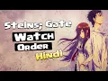 Steins Gate WATCH ORDER in Hindi