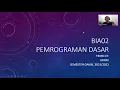 Basic Programming 07 Arrays in Java and Python