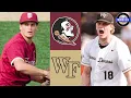 Florida State Wake Forest Pitchers Duel Game 2 2026 College Baseball Highlights